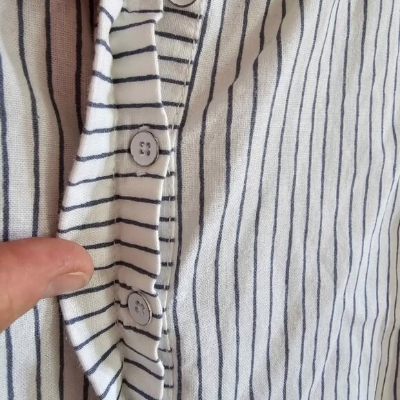 Size 8 White Linen Dress - Picture 9 of 9